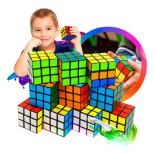 Kit 10 Cubo Mágico 5x5 Brinquedo Lembrancinha Festa Brinde