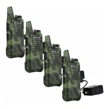 Walkie-talkies Retevis 4 Piezas 1000 Mah