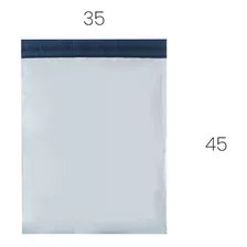 Envelope Segurança Saco Plástico Sedex Lacre 35x45cm 250und