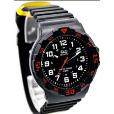 Reloj Q&q Modelo Vr18j006y Negro