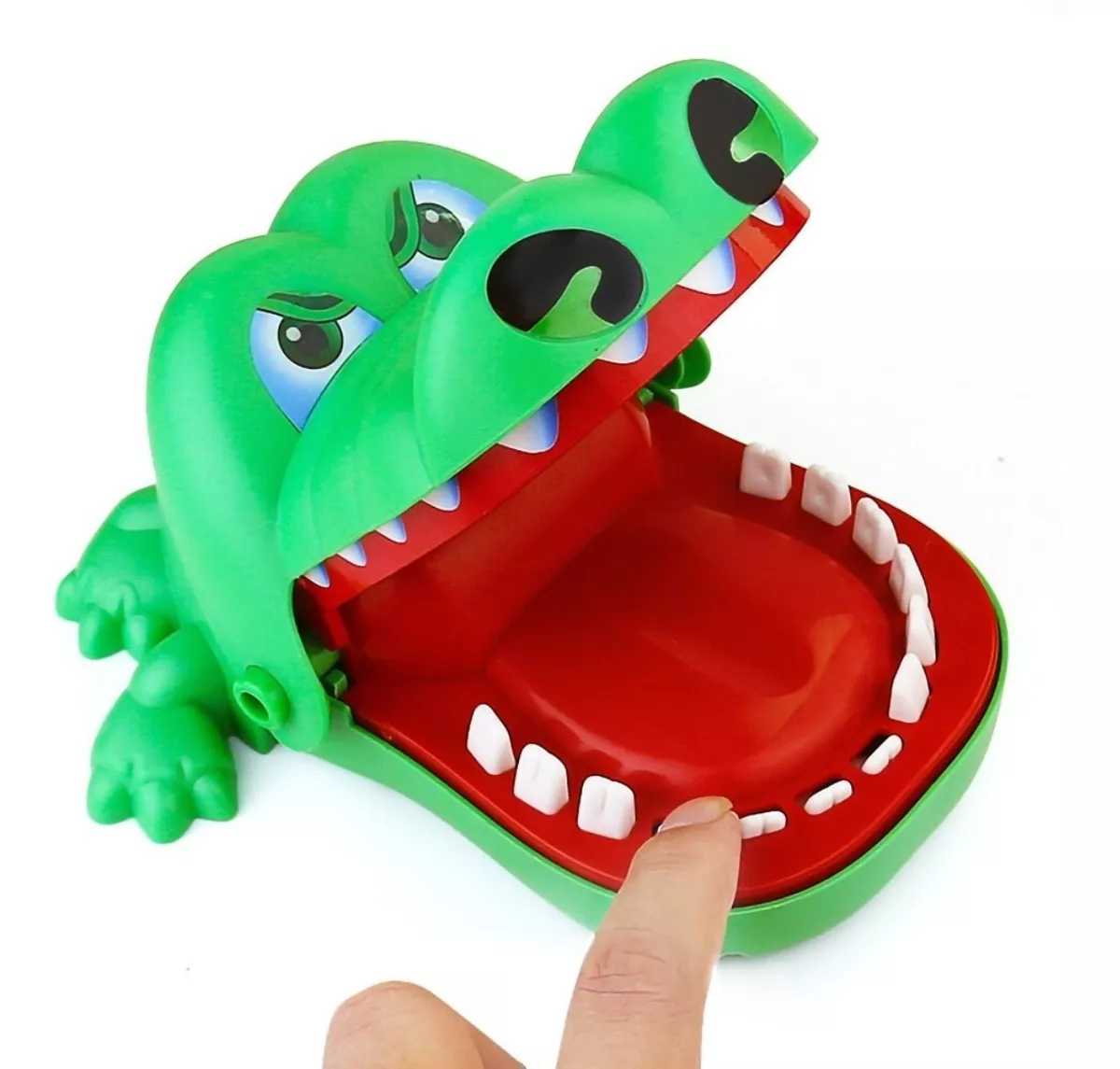 Jacaré Brinquedo Jogo Desafio Croc Croc Morde Dedos