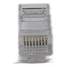 Conector Rj45 Pacote Com 20 Unidades