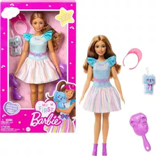 Boneca Barbie My First Teresa, Boneca Para Crianças Em Idade