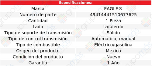 Soporte Trans Izq Eagle Mini Cooper C Man L3 1.5l 17 A 20 Foto 5