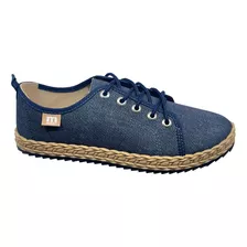 Tênis Feminino Tecido Denim Moleca 5696.303