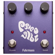 Pedal Para Guitarra Fuhrmann Psico Vibe Pv01 Cor Roxo