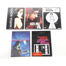 Dvd Marisa Monte Lote Com 5 Dvds + 1 Cd Lacrados Tk0m