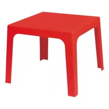 Mesa Infantil Mor Color Rojo