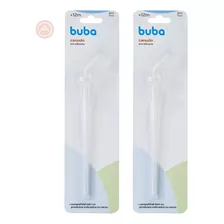 Kit Canudos Reposição Silicone Garrafa Térmica Infantil Buba