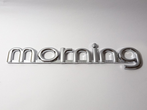 Letras Morning Kia Insignia Emblema Cromada  Foto 5