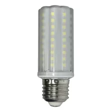 Foco Luz Led Blanca 12w Tubular Compacto Megaluz C12w03a Color De La Luz Blanco Frío