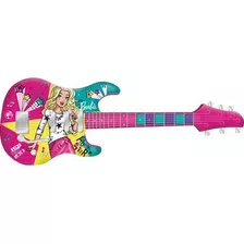 Barbie Guitarra Fabulosa Com Função Mp3 Player Fun F00045 