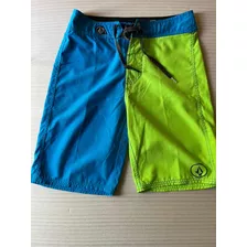 Volcom Bermuda Bitono Talle 27 Cinch Fly