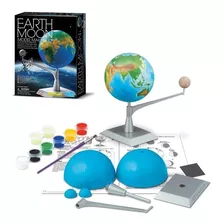Kit De Ciencia - Modelo De La Tierra Y La Luna