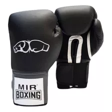 Guantes De Boxeo Mir Boxing Pro 14 Onzas Negros Muay Thai