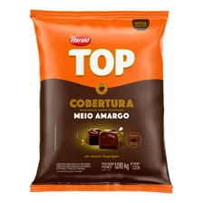 Chocolate Cobertura Semi Amargo Harald Top Por 1 Kilo