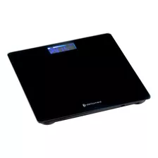 Balança Digital Corporal 180 Kg Lcd Smart Banheiro Dellamed Cor Preto