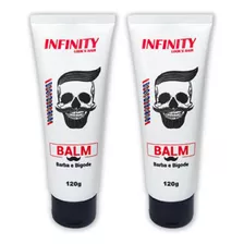 Balm Para Barba E Bigode Infinity Looks 120ml 2 Unidades