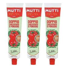 Mutti Extracto De Tomate Italiano Concentrado 130 Gr. Pack 3