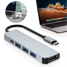 Usb Hub Type C Hdmi Para Apple Macbook Air Pro M1 iPad Dock