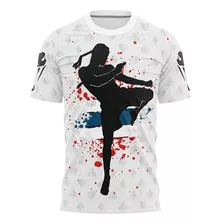 Camiseta Lutador Amantes Artes Marciais Muay Thay Treino