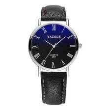 Reloj Para Hombre Casual De Acero Y Vidrio Envió Gratis