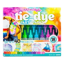 Kit Tie-dye Just My Style Crea Hasta 40 Proyectos