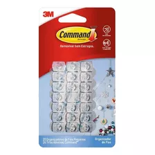 Organizador De Fios Pequenos Command 20 Unidades 3m