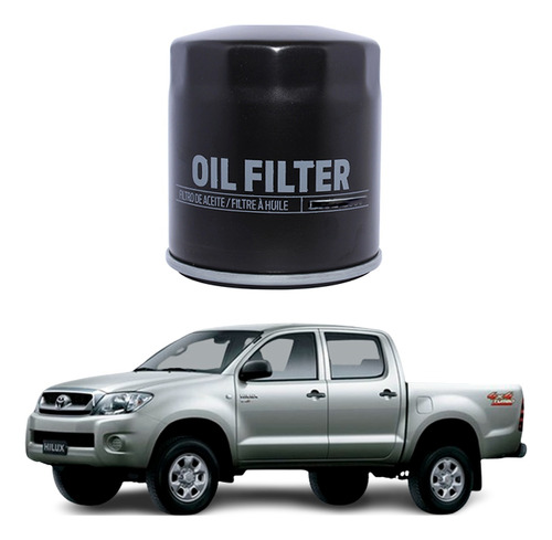 Kit Filtros Toyota Hilux 2005 2015 Aire/petrol/aceite/polen Foto 3
