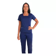 Conjunto Uniforme C/ Calça Babá Domestica Camareira Copeira