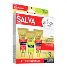 Kit Salva Cor Bio Hair Tratamento Concentrado Imediato 45ml