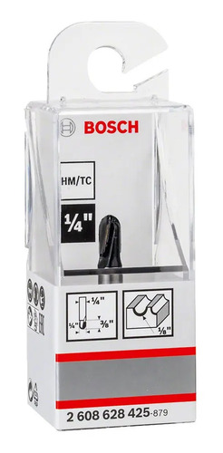 Fresa Media Caña 1/4 Bosch