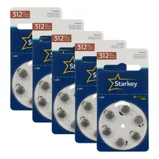 30 Baterias Aparelho Auditivo S 312 / Pr41 - Starkey