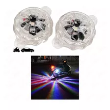 2pcs Luz Lampara Chasis Decorativas Led Colores Moto Y Auto