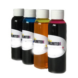 Botellas De Tinta Compatible Epson T664 Cantidad: 60ml X 4