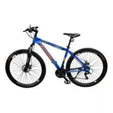 Mountain Bike Lamborghini 217138 R29 M Cambios Shimano Ty300 Y Shimano Ty300 Color Rojo Con Pie De Apoyo 