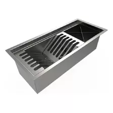 Canal Organizador De Louças De Inox Pia Úmida 50cm