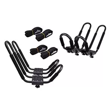 Garantía De Por Vida ® 2 Pares J-bar Rack Hd Kayak Ca...