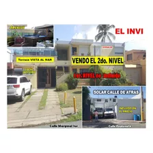 Vendo Casa Vista Al Mar + Local + Solar Para Hacer Edificio O Cualquier Otra Construccion En El Invi