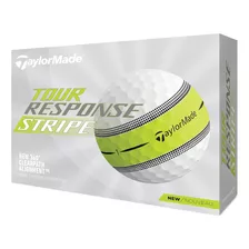 Bola De Golfe Taylormade Tour Response Stripe -cx C/12 Bolas