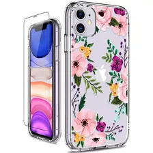 Funda Para iPhone 11 (diseno Floreado/marca Giika)