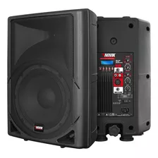 Caixa Acustica Ativa Novik Evo 110x 8 Polegadas 100w Rms Bt Cor Preto 110v/220v