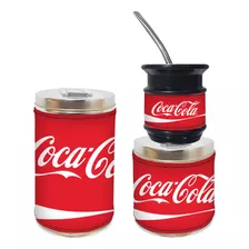 Set Matero 3 Piezas Amny Coca Cola Excelente Calidad