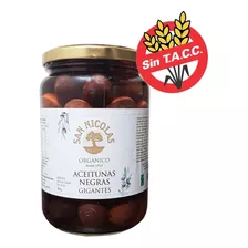 Aceitunas Orgánicas Negras X 500gr Sin Tacc ¡ Gigantes