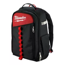 Mochila Contratista 22 Bolsillos Milwaukee 48-22-8202 Color Rojo/negro