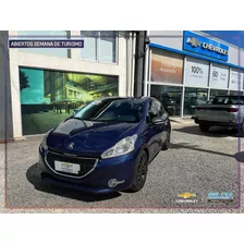 Peugeot 208 Active 1.2 2013 Azul 5 Puertas