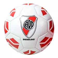 Pelota Drb River Mundial 20 Blanco N°5 Color Blanco/rojo