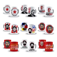 20 Arte Caneca Lula Pack Eleitoral Arquivos Sublimação Png