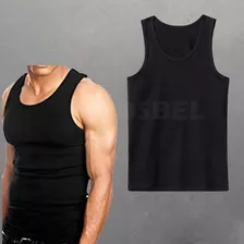 Pack 1 Camisetas S/manga Algodón, Musculosas Hombre 