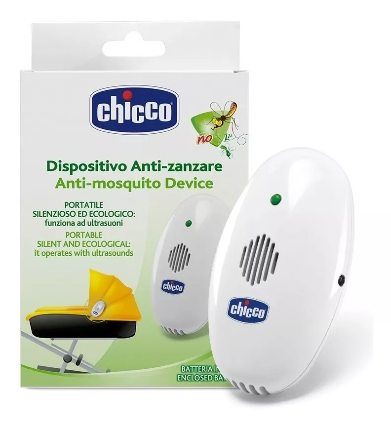 Dispositivo Anti Mosquitos Bebe Chicco Ultrasonico Portatil 